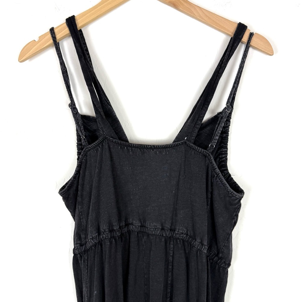 Anthropologie Black Sleeveless Utility Jumpsuit - Picture 10 of 12